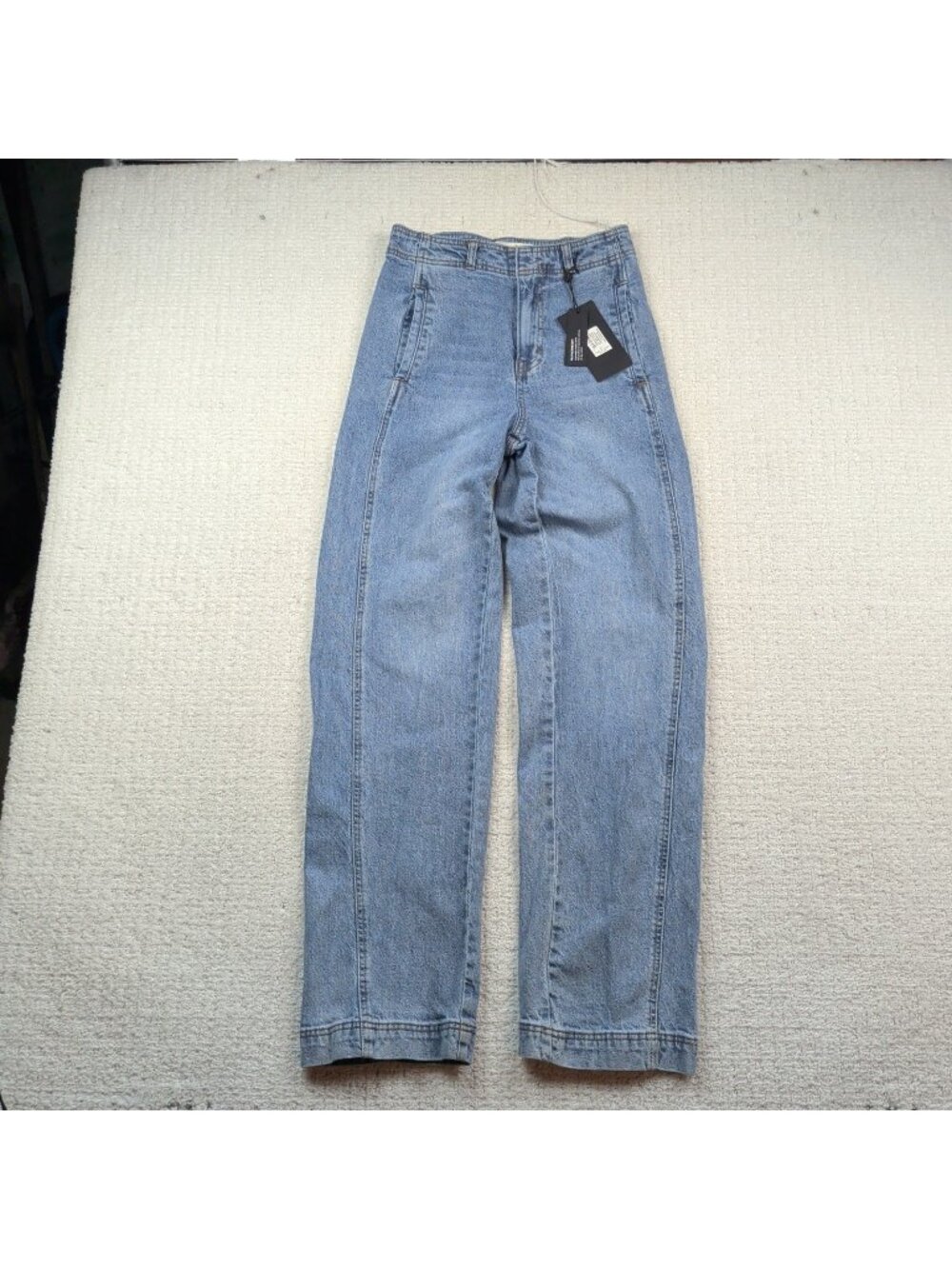 NWT Rag & Bone Women's Southold Featherweight Dre Baggy Boyfriend Jeans Size 24